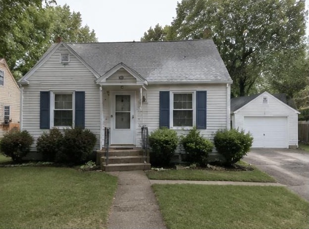 Iowa Small-Town Cottage — sample front exterior