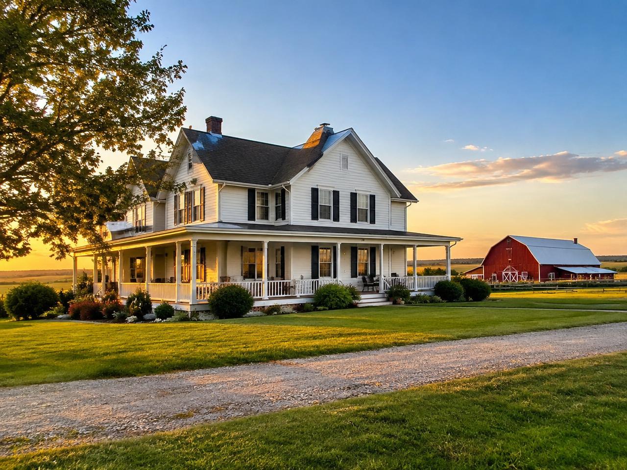 Classic Iowa Farmhouse